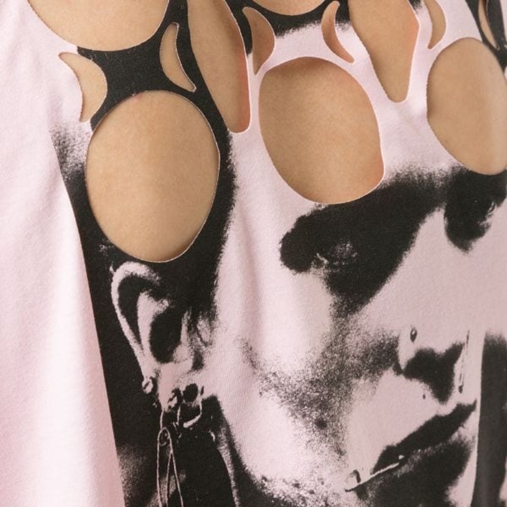 NWT Cropped Raf Simons T-Shirt - Picture 5 of 6